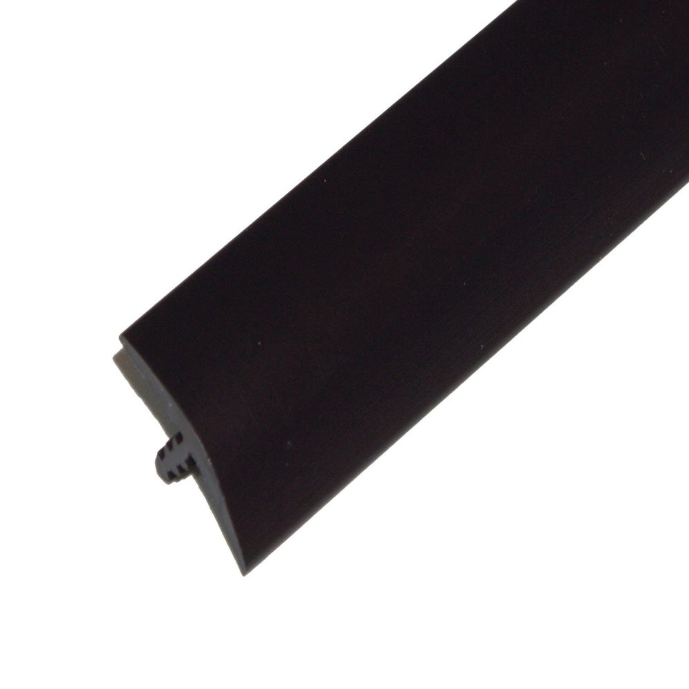 T-Molding.com 20ft Roll of Black 3/4" Plastic Tee Moulding for Arcade Game Cabinets, Counters, Shelves, or Tables