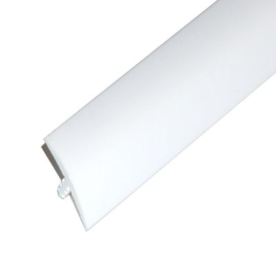 T-Moldingcom 20ft Roll of White 3/4" Plastic Tee Moulding for Arcade Game Cabinets, Counters, Shelves, or Tables