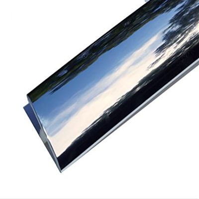 T-Molding.com 20ft Roll of Metallic Chrome 3/4" Plastic Tee Moulding for Arcade Game Cabinets, Counters, Shelves, or Tables