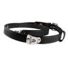 Boston Leather FDNY Style Leather Radio Strap, 2XL W/Leather Mic Holders view 1