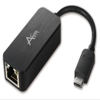 Ableconn USBCE5003, 5-Pack, USB Type C to Gigabit Ethernet Adapter (Black)