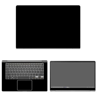 Decalrus - Protective Decal Black Skin Sticker for LG Gram 14Z980 (14" Screen) case Cover wrap LGgram14Z980-90