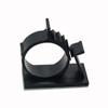 Adjustable Cable Clips Self-Adhesive Wire Holder Cable Organizer Adhesive Wire Clamps, Black, 25 Pack view 2