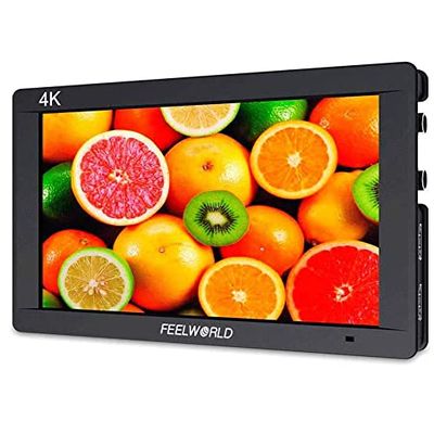 FEELWORLD FW703 7inch 4K HDMI On Camera Video Field Monitor Ultra Slim IPS Full HD 1920x1200 with Peaking Assist 3g-sdi DSLR External Display