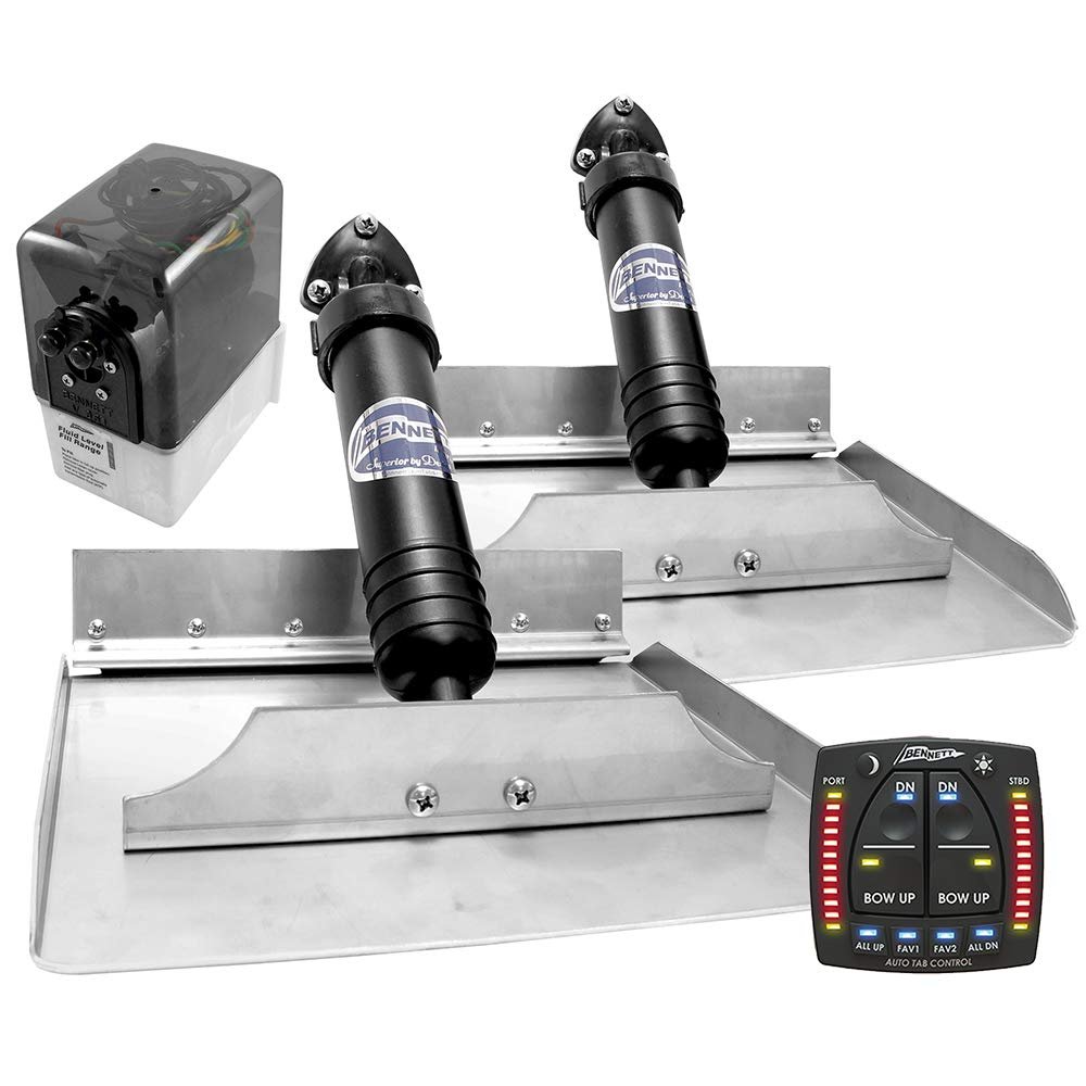 ''Bennett" 129atp Hydraulic Trim Tab Complete Kit W/Auto Trim Pro