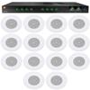 JBL CSMA240 Restaurant/Bar/Cafe 2x40w Amplifier 4/8ohm/70/100V+(14) 8" Speakers view 1