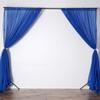 AK TRADING CO. 120" Wide (10Ft Wide) IFR Sheer Voile Drape Panels for Backdrop, Wedding Events, Ceiling Drapes, Event Masking, & Decor - Select from 6ft to 50ft Length. (10 feet x 14 feet, Royal Blue) view 2
