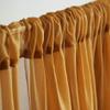 AK TRADING CO. 120" Wide (10Ft Wide) IFR Sheer Voile Drape Panels for Backdrop, Wedding Events, Ceiling Drapes, Event Masking, & Decor - Select from 6ft to 50ft Length. (10 feet x 14 feet, Gold) view 4