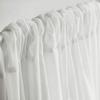 AK TRADING CO. 120" Wide (10Ft Wide) Sheer Voile Drape Panels for Backdrop, Wedding Events, Ceiling Drapes, Event Masking, & Decor - Select from 6ft to 50ft Length. (10 feet x 14 feet, White) view 4