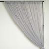 AK TRADING CO. 120" Wide (10Ft Wide) IFR Sheer Voile Drape Panels for Backdrop, Wedding Events, Ceiling Drapes, Event Masking, & Decor - Select from 6ft to 50ft Length. (10 feet x 14 feet, Silver) view 3