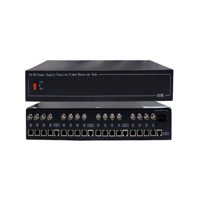 16CH Passive Video Balun Receiver & Power Supply Hub (VPS) Now Supports Analog HD Cameras