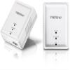TRENDnet Powerline 500 AV Mini Network Starter Kit, Includes 2 x TPL-406E Adapters, TPL-406E2K (Renewed) view 1
