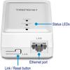 TRENDnet Powerline 500 AV Mini Network Starter Kit, Includes 2 x TPL-406E Adapters, TPL-406E2K (Renewed) view 3