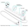 Kasa Smart Plug Power Strip HS300, Surge Protector with 6 Individually Controlled Smart Outlets and 3 USB Ports, Works with Alexa & Google Home, No Hub Required view 3