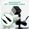 Skywin 16' Light Box Extension Cable for HTC Vive and Vive Pro Base Stations - 16 Foot DC Power Cord Extension Allows for no Mess Routing Along Walls view 2