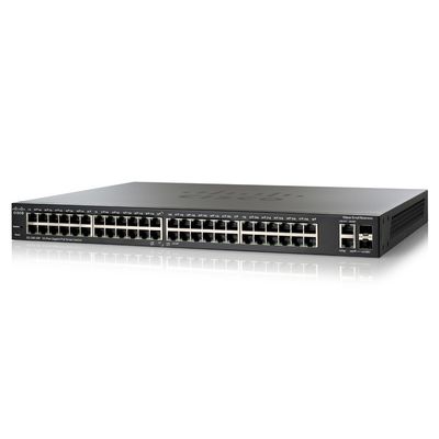 Cisco SG200-50P 50-port Gigabit PoE Smart Switch (SLM2048PT) (Renewed)
