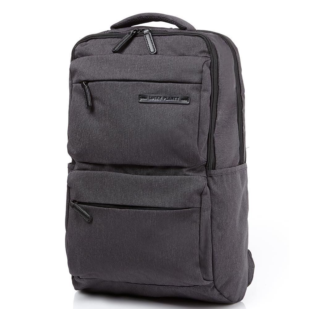 Lucky Planet Unisex Canvas College Laptop Alpha Travel Rucksack Backpack