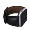 Full Grain Leather Black Band for Apple Watch series 1-11, SE 1-3, Ultra 1-3 view 1