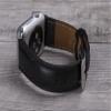 Full Grain Leather Black Band for Apple Watch series 1-11, SE 1-3, Ultra 1-3 view 3