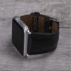 Full Grain Leather Black Band for Apple Watch series 1-11, SE 1-3, Ultra 1-3 view 4