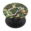 West Virginia Home, West Virginia Camo Gear, WV Vintage Map PopSockets PopGrip: Swappable Grip for Phones & Tablets view 1