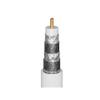 Goobay 70481 Cavo Antenna SAT, Tipo 135 dB, 4 Strati di Schermatura, Bianca, 1m Length view 4