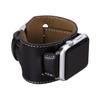 Genuine Leather Black Cuff for Apple Watch view 1