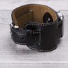 Genuine Leather Black Cuff for Apple Watch view 4