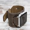Genuine Leather Antic Brown Cuff for Apple Watch view 2