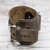 Genuine Leather Antic Brown Cuff for Apple Watch view 4
