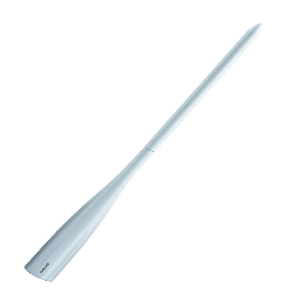 VMS Racing 9 inch SPIKE ANTENNA in WHITE Billet Aluminum Compatible with Dodge Ram 1500 2500 3500 94-08 1994-2008