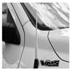 VMS Racing 9 inch SPIKE ANTENNA in WHITE Billet Aluminum Compatible with Dodge Ram 1500 2500 3500 94-08 1994-2008 view 4