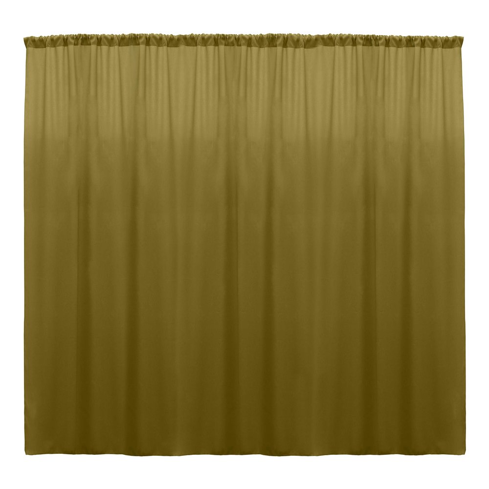 Ultimate Textile -1 Panel- Polyester Backdrop Drape 72 x 96-inch Acid Green
