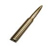 VMS Racing 50 Caliber Brass Finish Bullet Antenna in Heavy Gauge CNC Machined Billet Aluminum Short Compatible with Nissan Titan 03-19 2003-2019 view 4