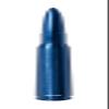 VMS Racing 50 Caliber BLUE BULLET ANTENNA in Heavy Gauge CNC Machined Billet Aluminum Short Compatible with Nissan Titan 03-19 2003-2019 view 2