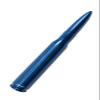 VMS Racing 50 Caliber BLUE BULLET ANTENNA in Heavy Gauge CNC Machined Billet Aluminum Short Compatible with Nissan Titan 03-19 2003-2019 view 3