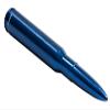 VMS Racing 50 Caliber BLUE BULLET ANTENNA in Heavy Gauge CNC Machined Billet Aluminum Short Compatible with Nissan Titan 03-19 2003-2019 view 4