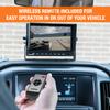 Buyers Products Rearview Backup License Plate Camera, Rear Vehicle Observation System with Night Vision Monitor Kit for Trucks, RVs, Trailers, Vans and More, with Remote Control, 8883010, Black view 3