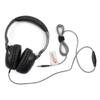 Califone 1017AV NeoTech Plus 1017AV Headphone, 3.5mm Plug, Black view 1