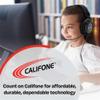 Califone 1017AV NeoTech Plus 1017AV Headphone, 3.5mm Plug, Black view 4