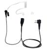PROMAXPOWER 1.5-Wire Security & Surveillance Clear Acoustic Tube Earpiece Headset with PTT Button Mic for Motorola Radios CP110 CP200D CLS1110 CLS1410 EP450 GP308 RDM2070D view 1