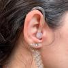 PROMAXPOWER 1.5-Wire Security & Surveillance Clear Acoustic Tube Earpiece Headset with PTT Button Mic for Motorola Radios CP110 CP200D CLS1110 CLS1410 EP450 GP308 RDM2070D view 2