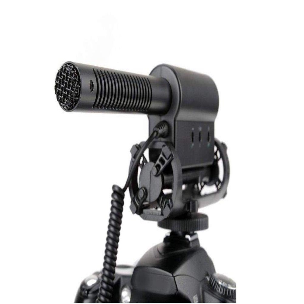 Digital Nc Advanced Super Cardioid Microphone (Stereo/Shotgun) with Dead Cat Wind Muff Compatible with Pentax 645Z