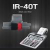 IR-40T x [2 Pack] Ink Roller Black and Red Compatible with Canon P23-DH V and Casio HR-100TM HR-150TM Printing Calculators (2 Pack) view 4