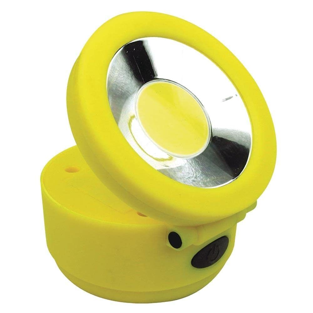 SeaChoice 08111; Round WorkLight Yellow