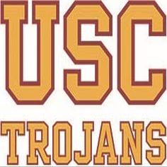 5 Inch USC Trojans Logo Decal University of Southern California SC CA Removable Wall Sticker Art NCAA Home Room Decor 5 1/2 by 4 Inches