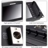 FEELWORLD D71 Plus 3RU Dual 7 inch 3G SDI Broadcast Rack Mount Monitor 1920x1200 HD LCD IPS Screen with 3 Color Tally Light HDMI AV Input Output view 4