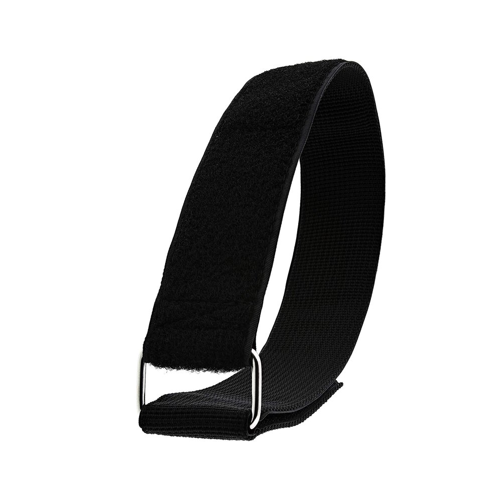 Secure Cable Ties 24 x 2 Inch Heavy Duty Black Cinch Strap - 5 Pack