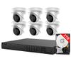 LTS LTN8708Q-P8 with 2TB CMIP1042-28 8CH 4K H.265/H.265+ NVR with 6X 4MP Turret IP Cameras/POE / 3DDNR / ICR/DWDR view 1