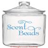 Black - Scent Beads 5" x 3" Vinyl Decal Sticker - Laundry Room Label - 20 Color Options view 2